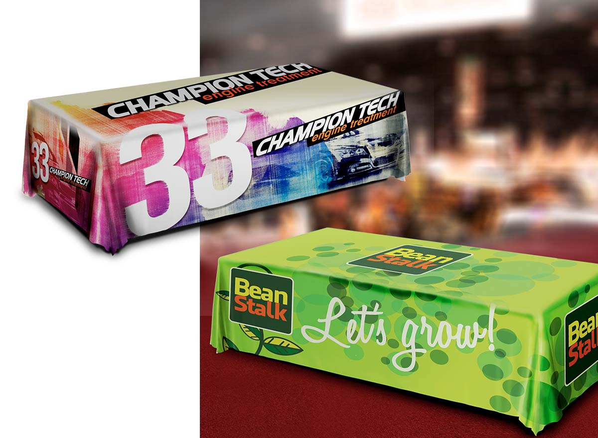 Large Format Printing - Table Covers